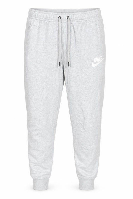 Nike Men’s Grey M Jogger Sweatpants Fleece Drawstring Logo