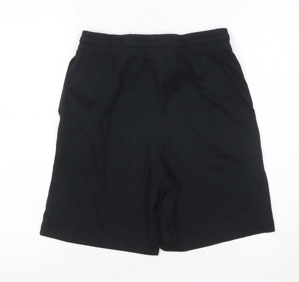 Nike Teens Black XL Athletic Drawstring Shorts Logo Pockets