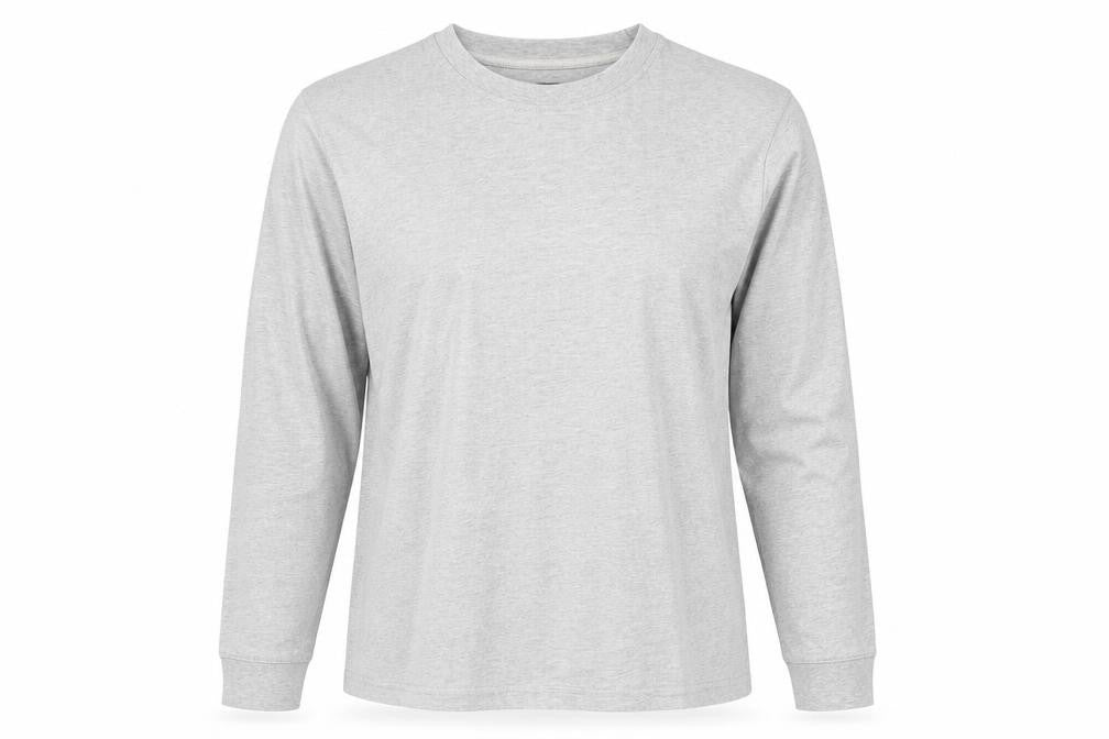Hawkshead Women Grey Size 12 Basic Crew Neck Long Sleeve T-Shirt