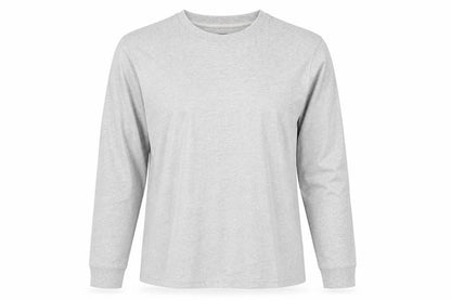 Hawkshead Women Grey Size 12 Basic Crew Neck Long Sleeve T-Shirt