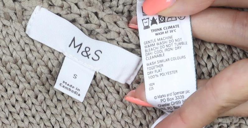 Marks & Spencer Womens Beige Size S Chunky Knit Raglan Sleeve Jumper