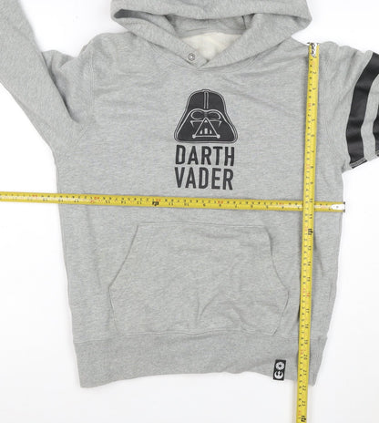 Star Wars Teens Grey XS Darth Vader Graphic Pullover Hoodie