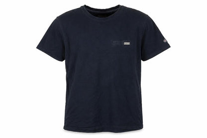 Lambretta Men's Navy Blue XL Logo Crew Neck Short Sleeve Cotton T-Shirt