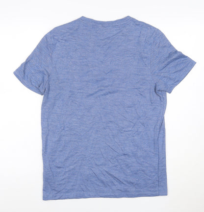 Ted Baker London Men’s Blue Size L Crew Neck Pocket T-Shirt