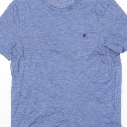 Ted Baker London Men’s Blue Size L Crew Neck Pocket T-Shirt