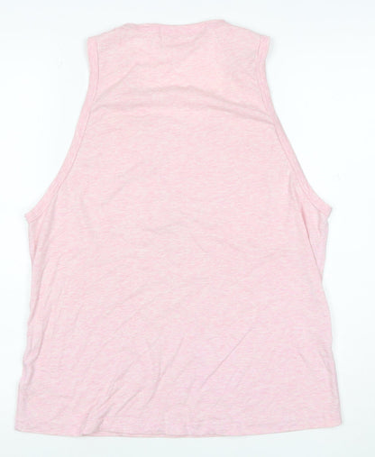 Superdry Women Pink XS Tokyo Superdry Graphic Scoop Neck Tank Top
