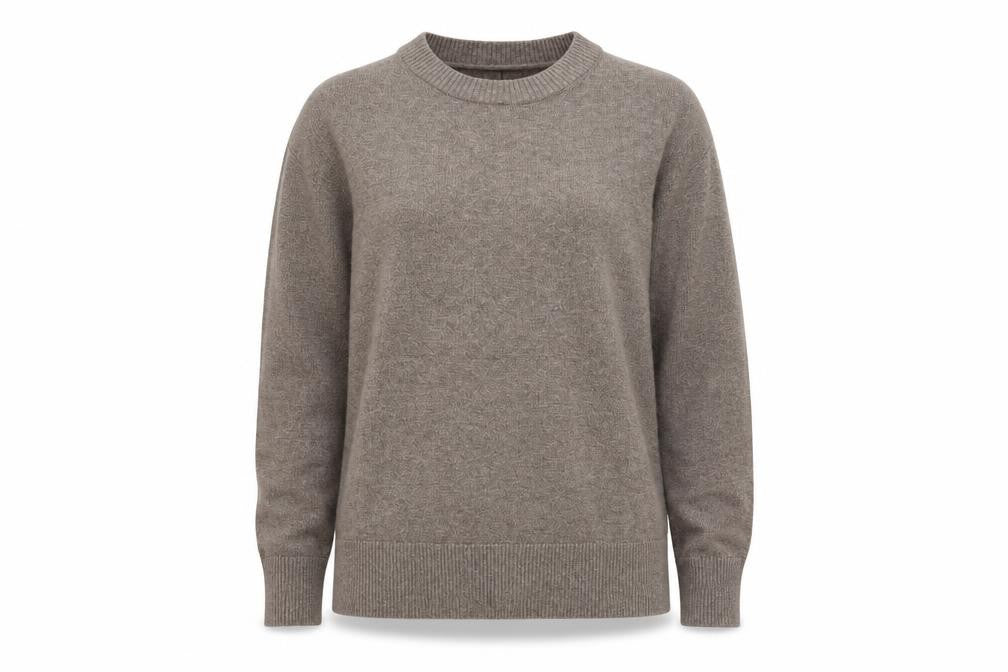 Marks and Spencer Women’s Brown M Crew Neck Knit Pullover Jumper