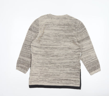 Fair Lady Women's Multicoloured Size 14 Knit Round Neck Pullover Jumper