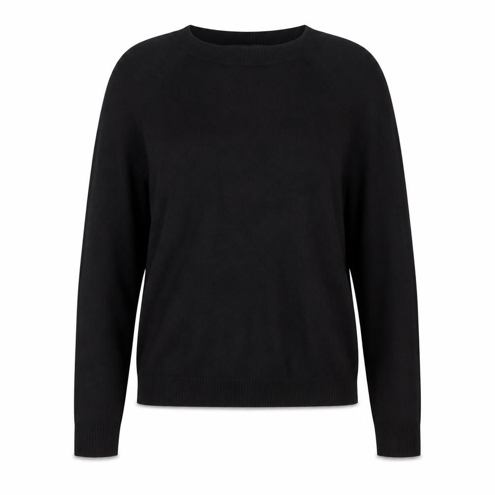 Marks & Spencer Women’s Black Size 10 Crew Neck Raglan Jumper