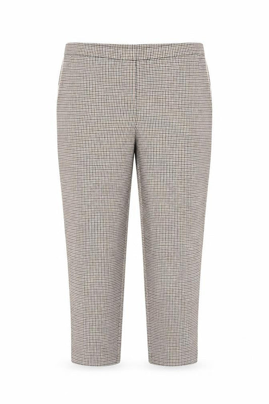 ASOS Women’s Multicoloured Check Tapered Smart Trousers UK 16