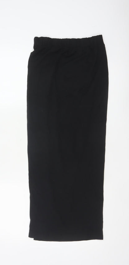 Noisy May Women’s Black XS Long Stretch Pencil Skirt Elastic Waist