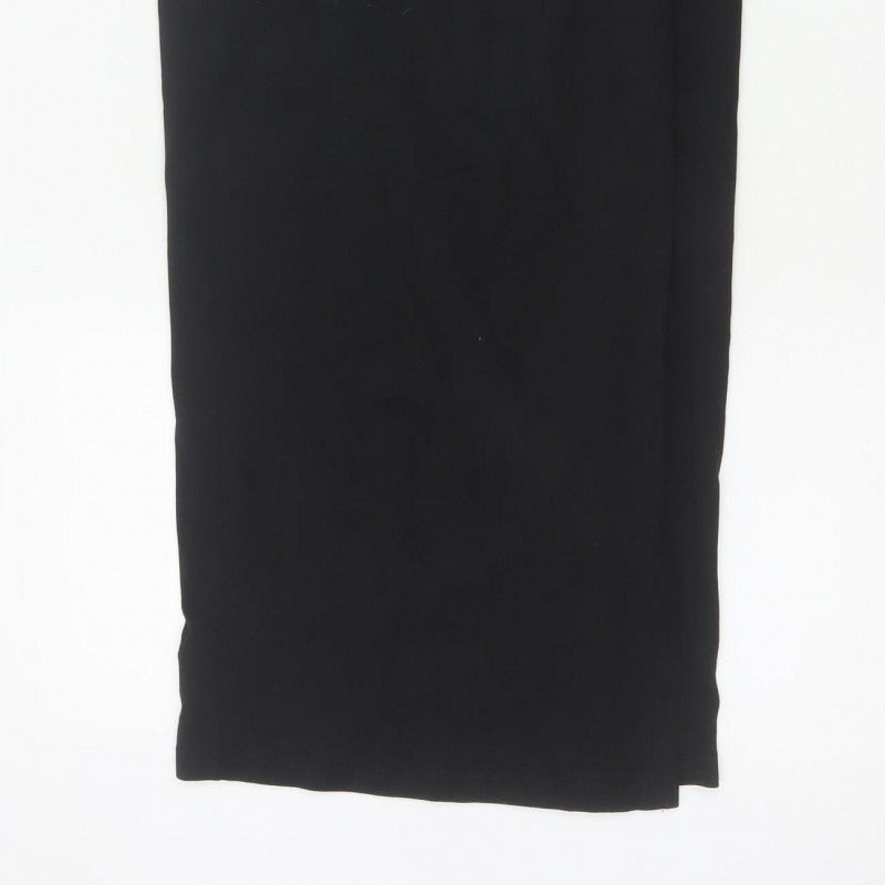 Noisy May Women’s Black XS Long Stretch Pencil Skirt Elastic Waist