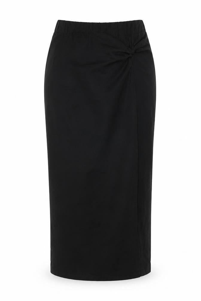 Noisy May Women’s Black XS Long Stretch Pencil Skirt Elastic Waist