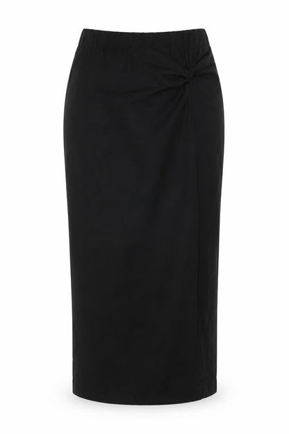 Noisy May Women’s Black XS Long Stretch Pencil Skirt Elastic Waist