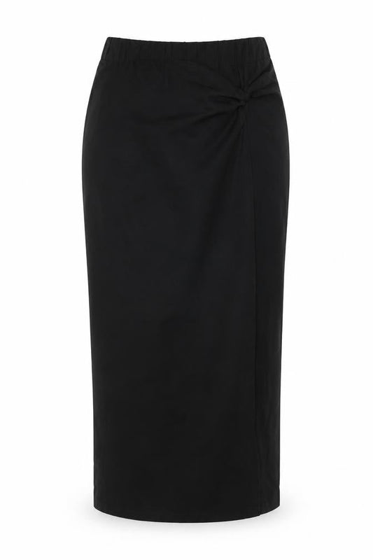 Noisy May Women’s Black XS Long Stretch Pencil Skirt Elastic Waist