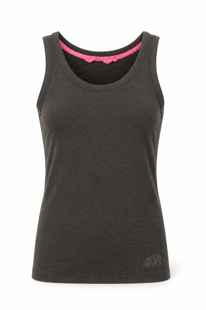 Sweaty Betty Women Grey M Basic Jersey Tank Top Sleeveless