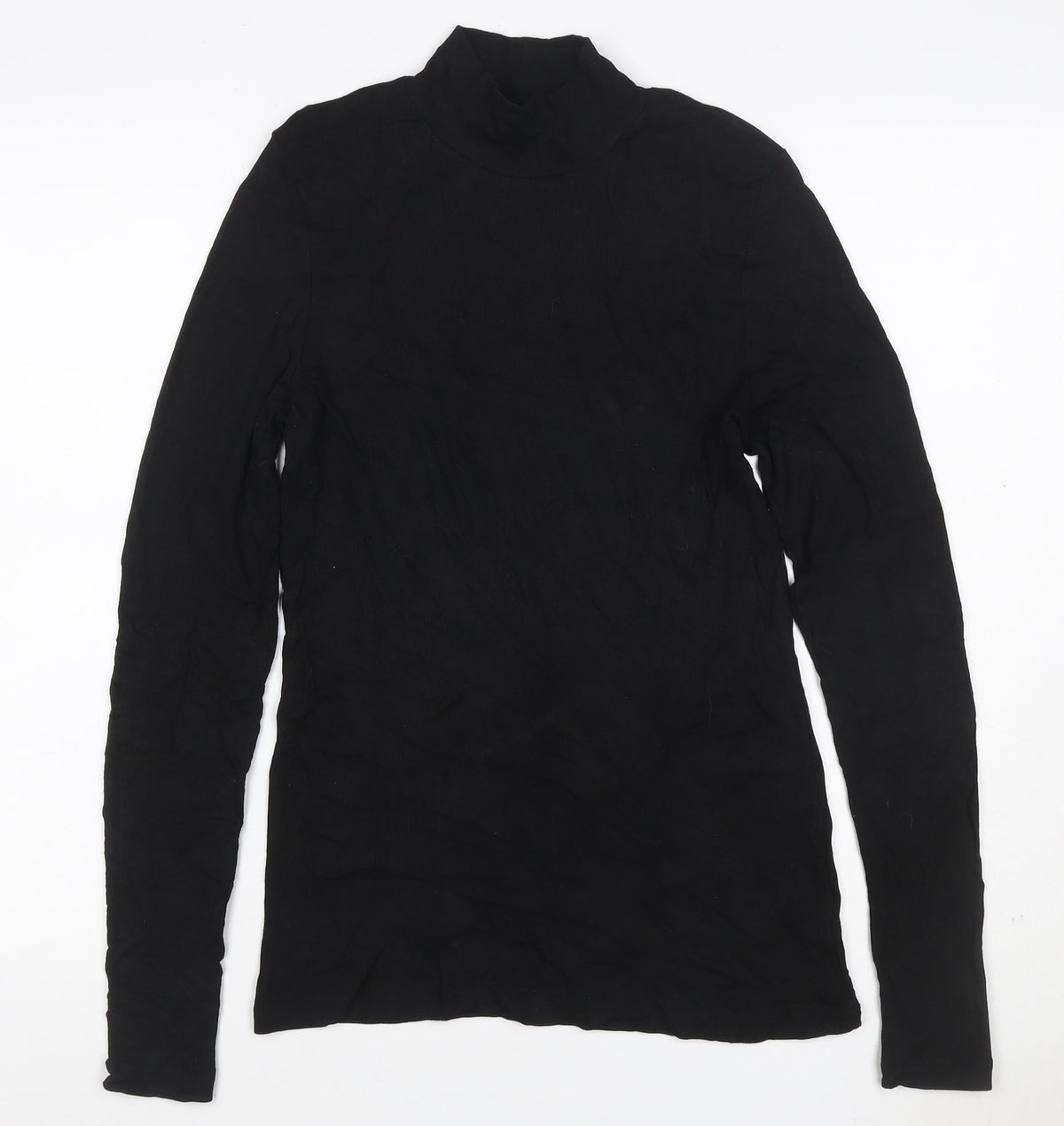 Witchery Women’s Black L Roll Neck Slim Fit Modal Jumper