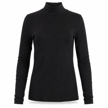 Witchery Women’s Black L Roll Neck Slim Fit Modal Jumper