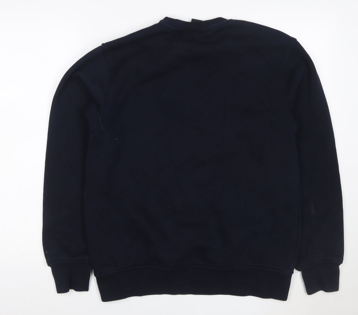 NICCE Men’s Navy Blue M Mock Neck Logo Graphic Pullover Sweatshirt