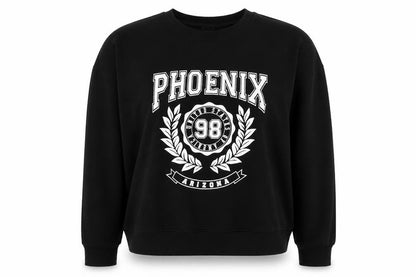 New Look Women’s Black S Phoenix Arizona Graphic Pullover Sweatshirt