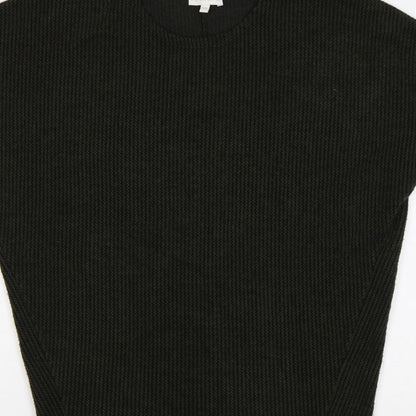 Apricot Women’s Black S/M Oversized Dolman Sleeve Knit Jumper