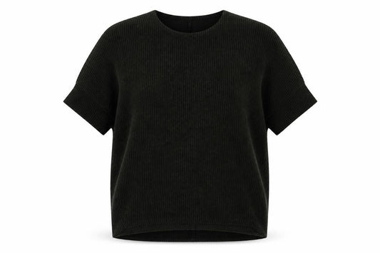 Apricot Women’s Black S/M Oversized Dolman Sleeve Knit Jumper