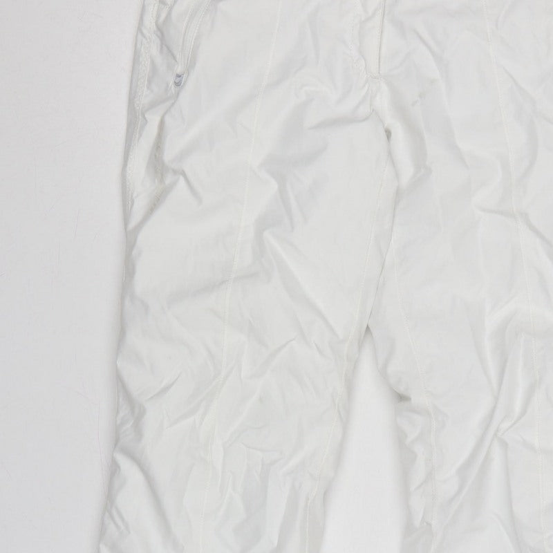 West Scout Women White UK 12 Snow Pants Ski Trousers Adjustable Waist