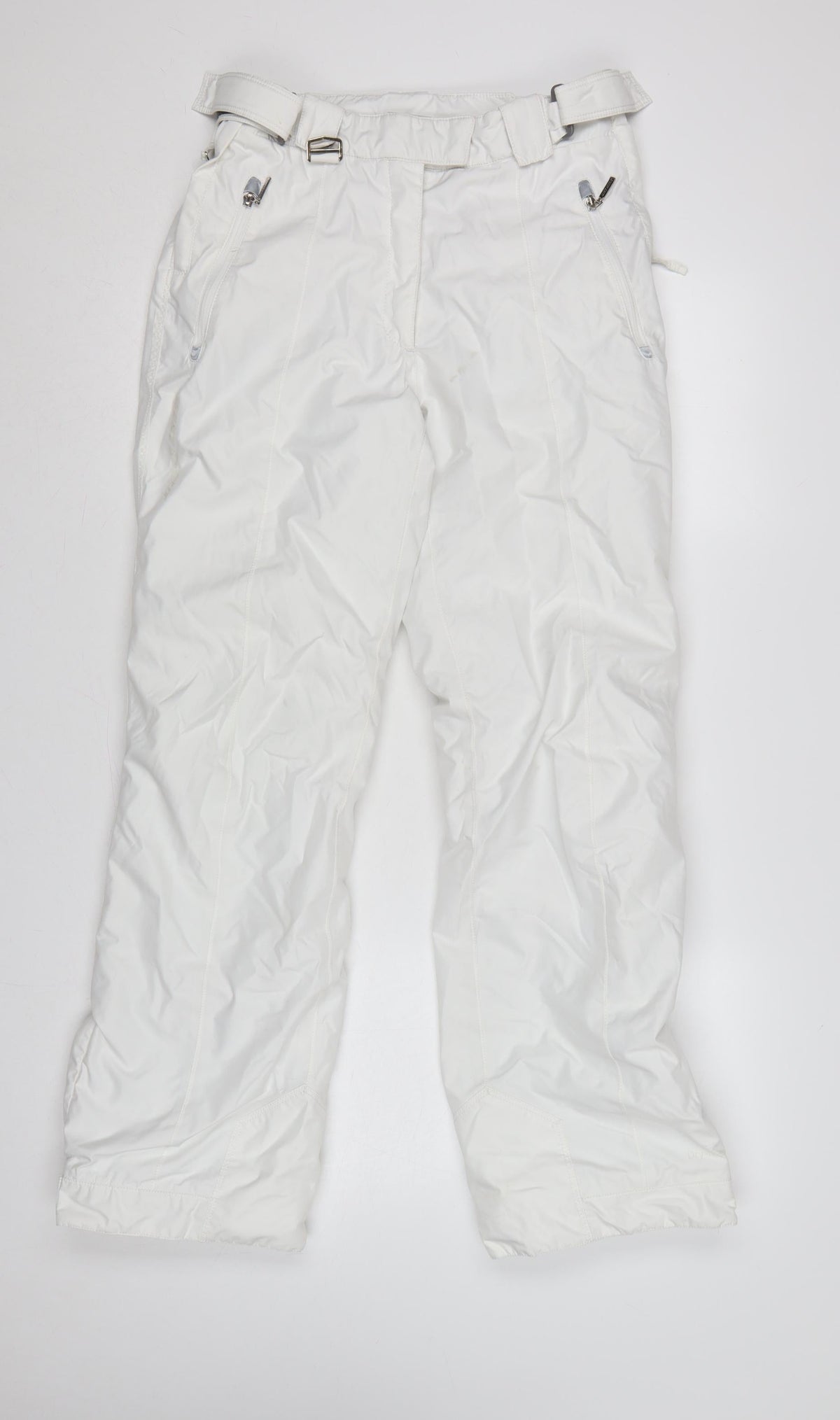 West Scout Women White UK 12 Snow Pants Ski Trousers Adjustable Waist