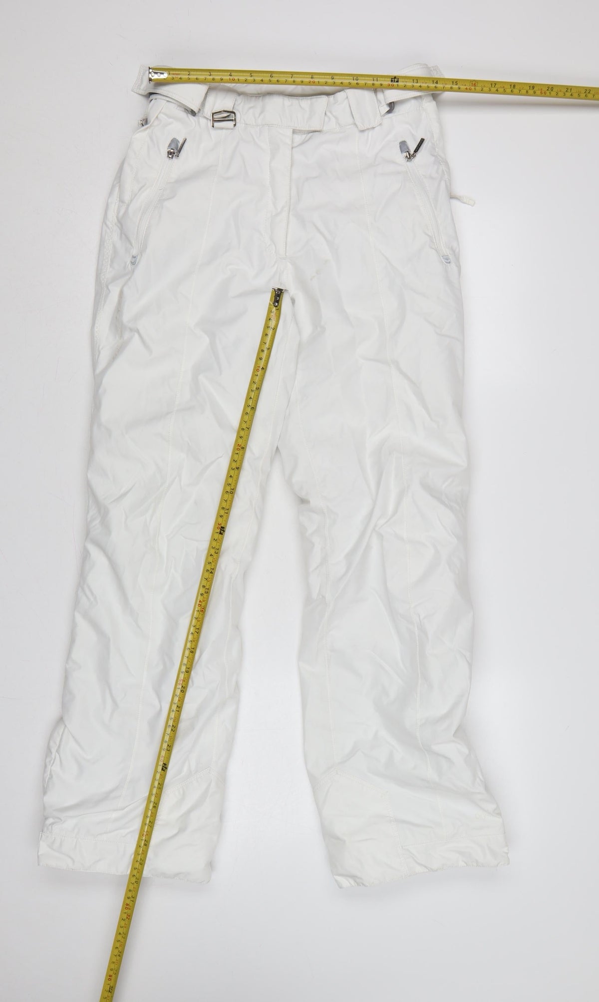 West Scout Women White UK 12 Snow Pants Ski Trousers Adjustable Waist