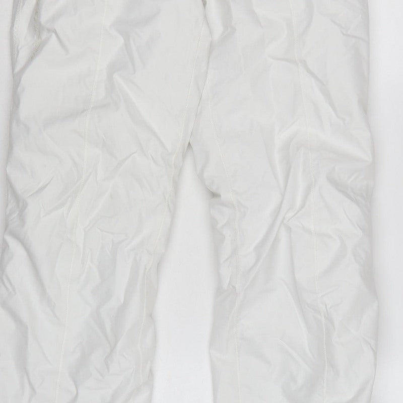 West Scout Women White UK 12 Snow Pants Ski Trousers Adjustable Waist