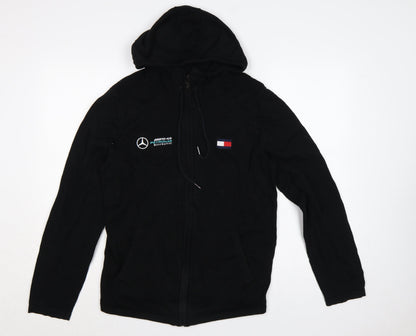 Tommy Hilfiger Men’s Black L AMG Petronas Motorsport Full Zip Hoodie