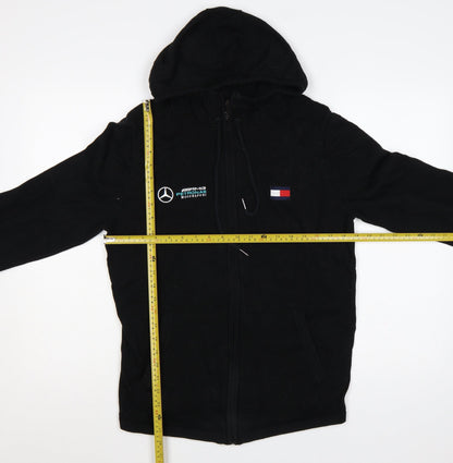 Tommy Hilfiger Men’s Black L AMG Petronas Motorsport Full Zip Hoodie