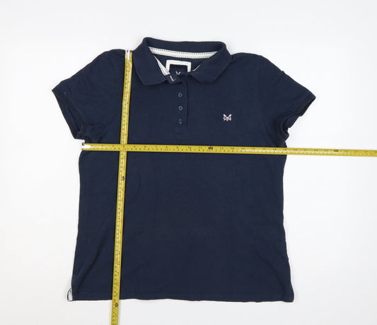 Crew Clothing Company Unisex Navy Size 16 Cotton Polo Shirt