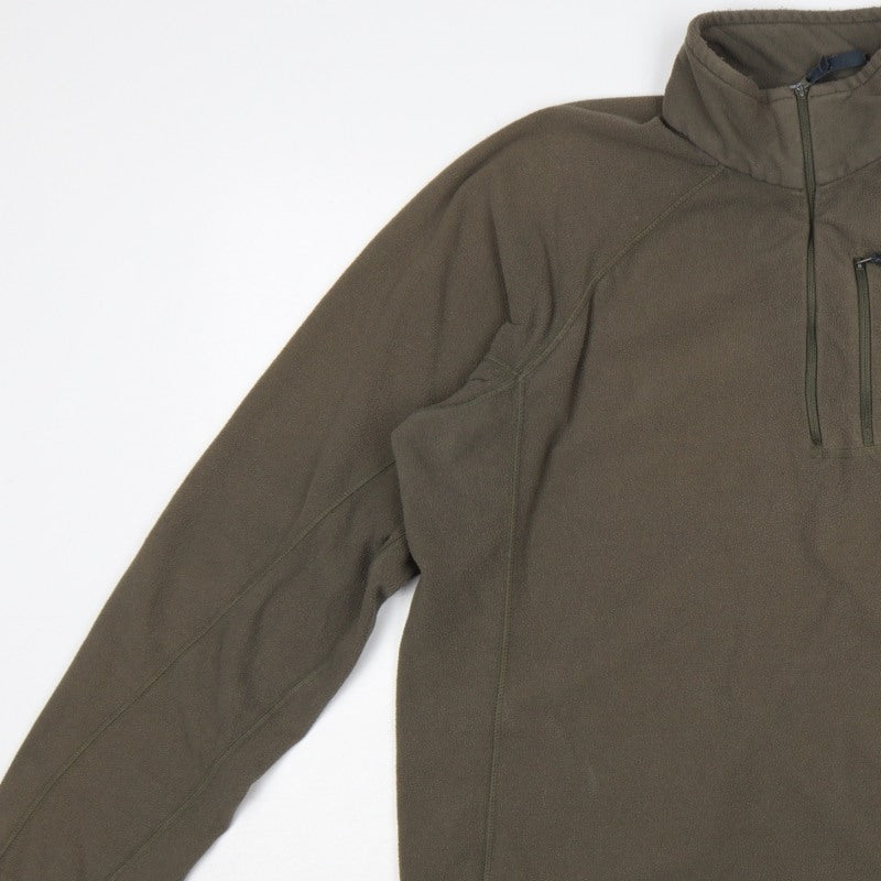Berghaus Men’s Brown L Fleece 1/4 Zip High Neck Outdoor Sweatshirt
