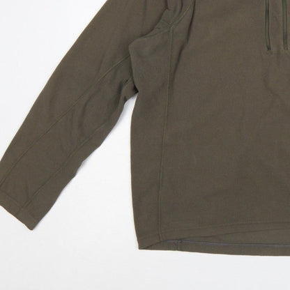 Berghaus Men’s Brown L Fleece 1/4 Zip High Neck Outdoor Sweatshirt