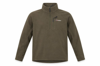 Berghaus Men’s Brown L Fleece 1/4 Zip High Neck Outdoor Sweatshirt