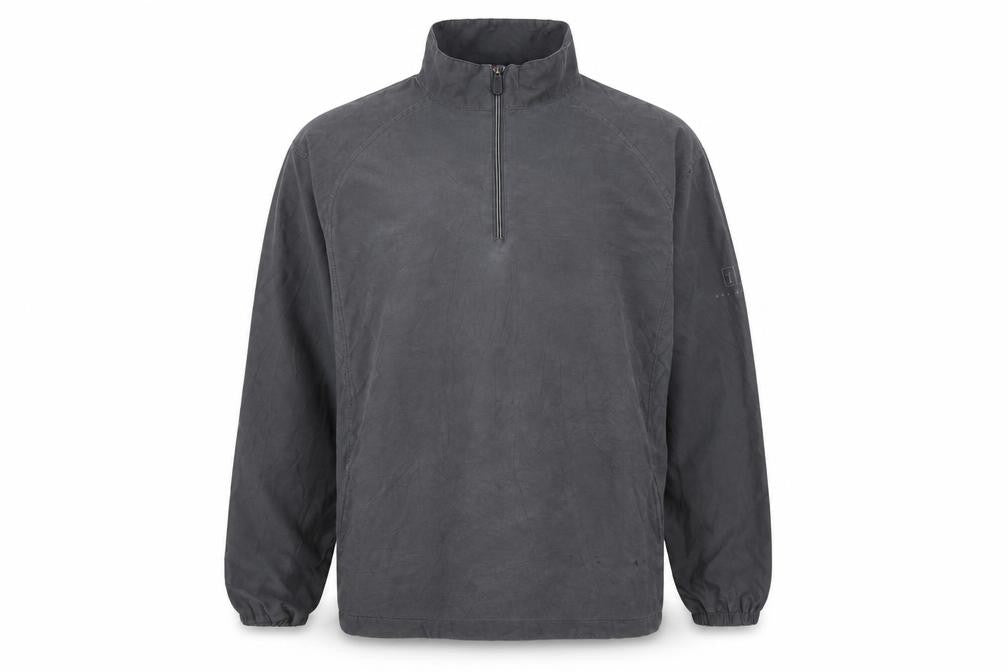Marks & Spencer Mens Grey XL 1/4 Zip Lightweight Per Una Jacket