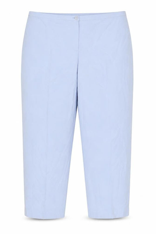 Basler Women Blue UK 20 Straight Leg Tailored Dress Trousers