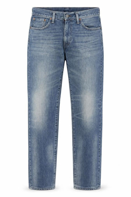 Front view of Levi's 508 Men's Blue W30 L34 Tapered Regular Fit Denim Jeans