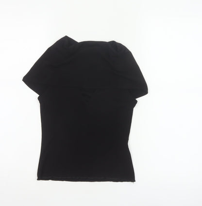 Urban Outfitters Women’s Black XS Kimono Sleeve V-Neck Stretch Blouse