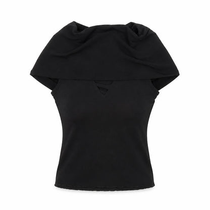 Urban Outfitters Women’s Black XS Kimono Sleeve V-Neck Stretch Blouse