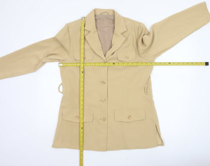 Mackays Women’s Beige UK 14 Longline Tailored Blazer Jacket