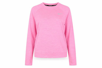 Nike Women’s Pink S Dri-FIT Running Long Sleeve Pullover Top