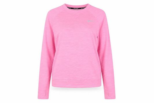 Nike Women’s Pink S Dri-FIT Running Long Sleeve Pullover Top