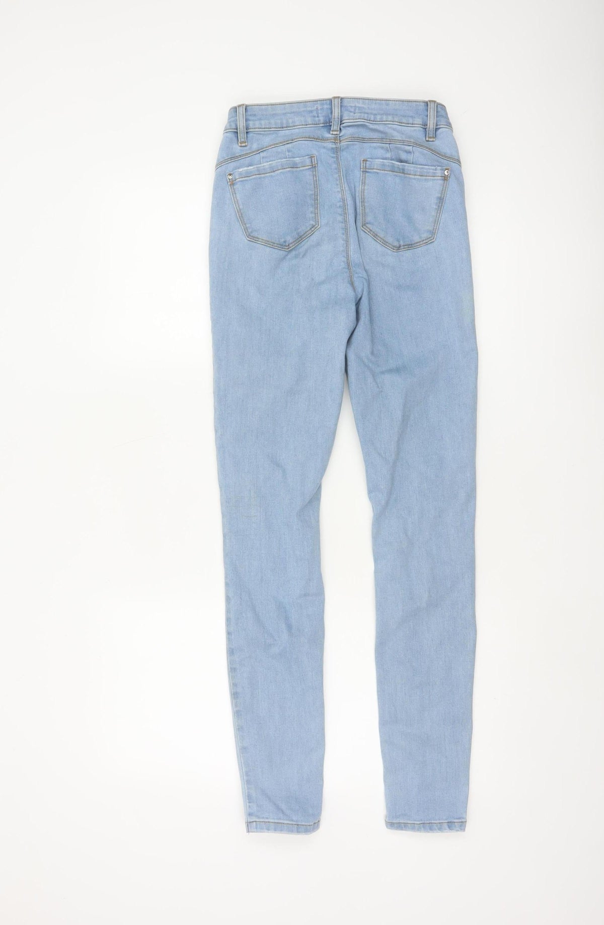 Denim Co Women Blue UK 6 Slim Skinny Light Wash Jeans