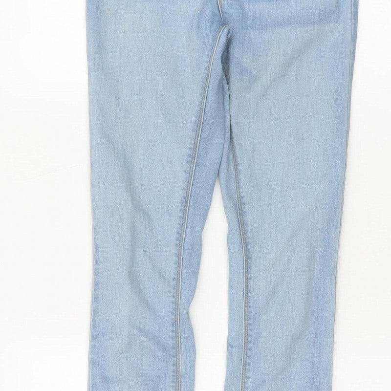 Denim Co Women Blue UK 6 Slim Skinny Light Wash Jeans