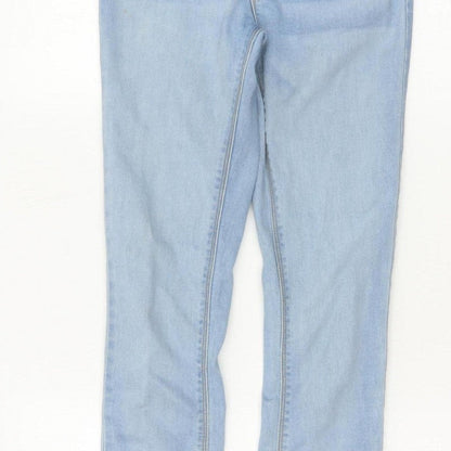 Denim Co Women Blue UK 6 Slim Skinny Light Wash Jeans