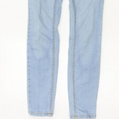 Denim Co Women Blue UK 6 Slim Skinny Light Wash Jeans