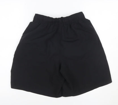 Slazenger Men’s Black S Athletic Mesh Lined Training Shorts