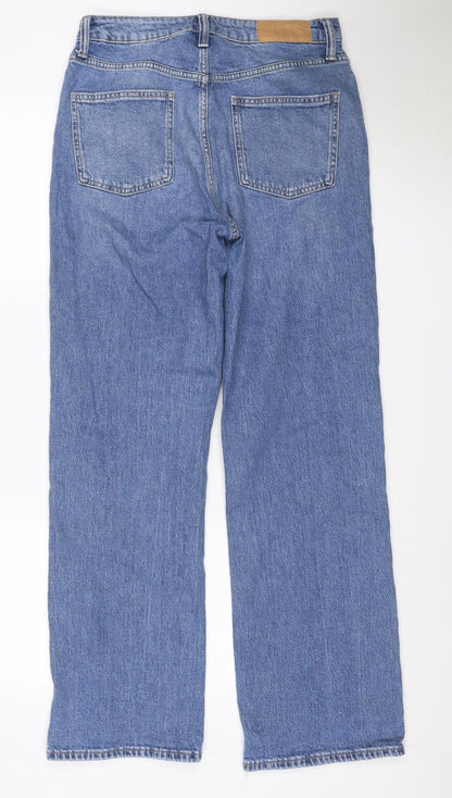 Denim Co. Women’s Blue UK 12 Bootcut Stretch Jeans Mid Rise